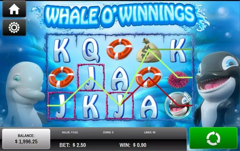 Introduction Screen - Whale O'Winnings Rival  