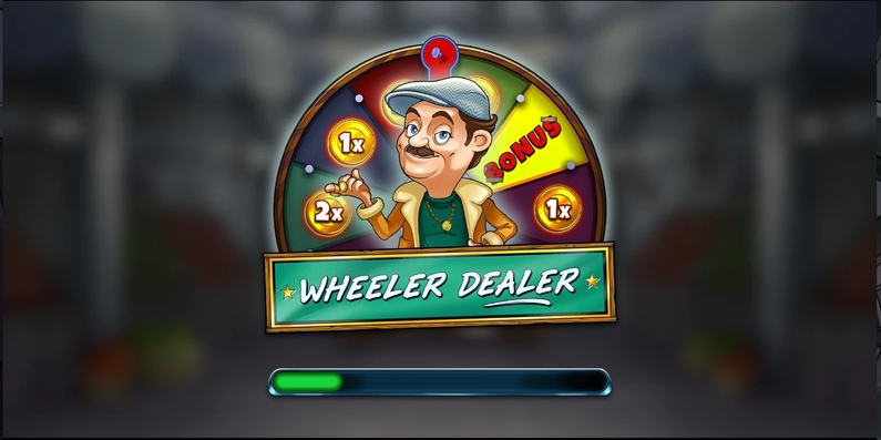 Introduction Screen - Wheeler Dealer Buy Bonus Greentube Buy Bonus 
