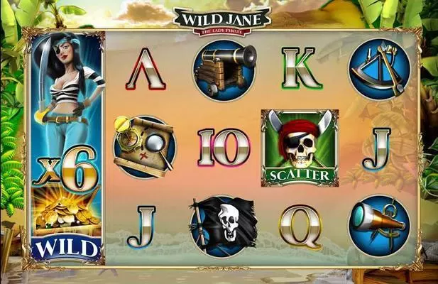 Bonus 1 - Wild Jane, the Lady Pirate Leander Games  
