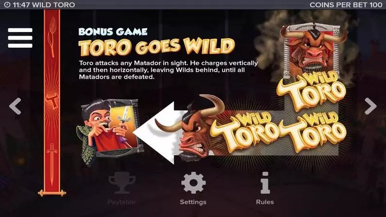Info and Rules - Wild Toro Elk Studios Choose Betting Strategy 